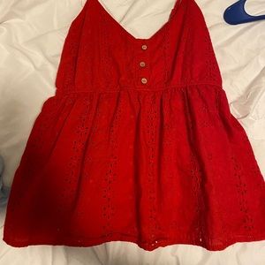 Red Ambiance Tank Top